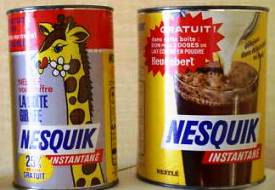 ANNEES, 80, 80's, eighties, Groquik, Groquick, Grosquick, Grosquik, Nesquik, Nesquick, NESTLE, Chocolat, mascotte, EMBLEME, enfance, trentenaires, pubs, PUBLICITE